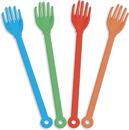 ArtCreativity Traditional Plastic Backscratchers, Set of 36, Assorted Colors, Unique Birthday Party Favors for Boys and Girls, Cool Stocking Stuffers for Kids, Novelty Gag Gift
