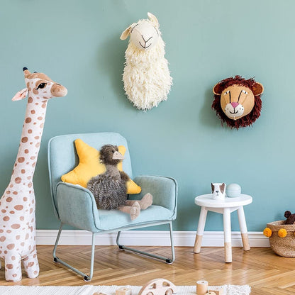 ArtCreativity Emu Plush Toy for Kids, 1PC, Long Hair Stuffed Ostrich Toy, Soft and Huggable Kids’ Stuffed Toys, Cute Nursery Décor, Girls’ and Boys’ Room Animal Decorations