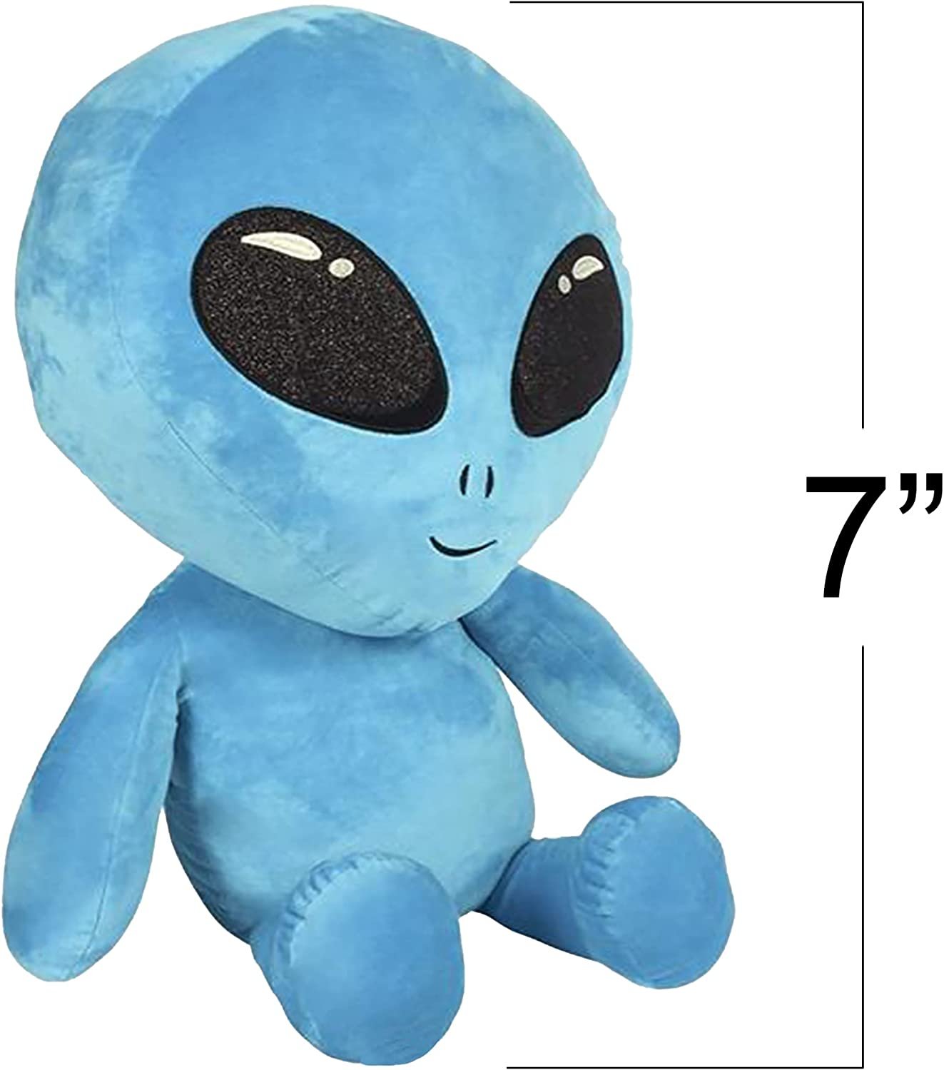 ArtCreativity Plush Alien Stuffed Toys for Kids, Set of 3, Super Soft Stuffed Space Toys in Vibrant Colors, Galaxy Party Decorations, Outer Space Party Favors, Huggable Space Alien Gifts for Kids