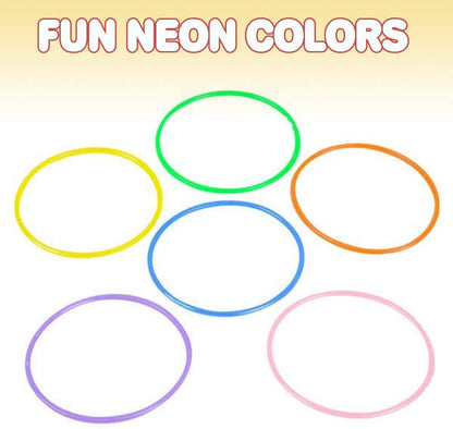 ArtCreativity Jelly Bracelets for Kids and Adults - 144 Pack - Colorful Stretchy Rubber Wristbands for Boys and Girls - Fun Birthday Favors, Goodie Bag Fillers, 80’s Party Decorations and Giveaways