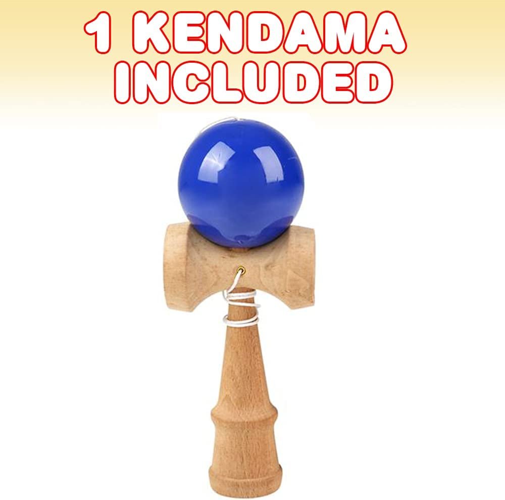 Wooden Kendama for Kids, 1PC, Japanese Toss and Catch Game, Fun Yard Games for Kids and Adults, Outdoor Summer Toys, Beach Toys for Boys and Girls, Awesome Birthday Gift
