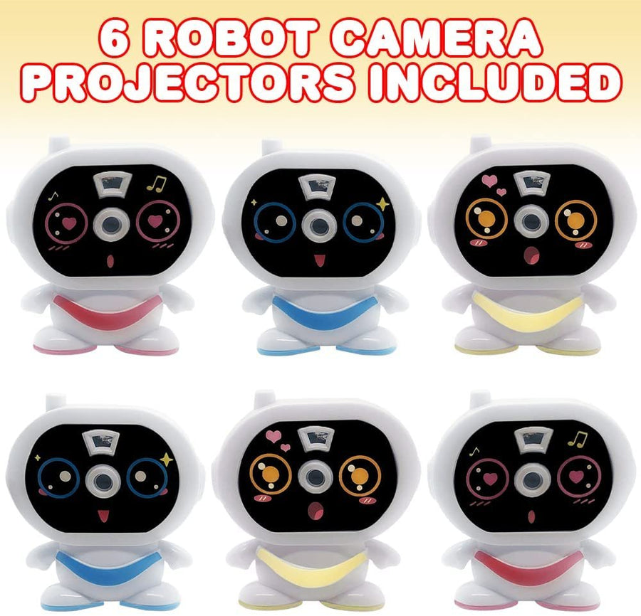 2 in 1 Viewfinder Camera with Projector, Set of 6, Battery Operated Projectors with Wild Animal Slides, Great Safari Party Favors, Zoo Party Supplies, & Wild One Party Favors for Kids
