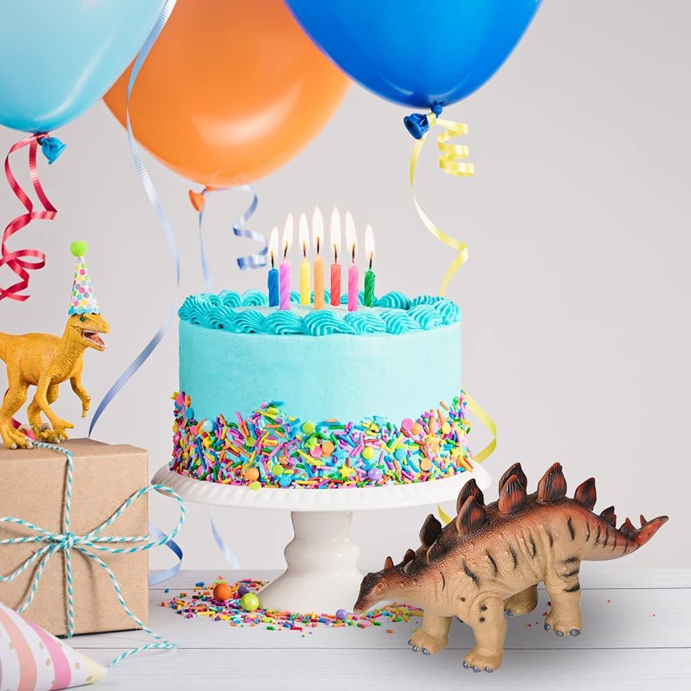 ArtCreativity Soft Stegosaurus Dinosaur Toy for Kids, Super Realistic and Soft Touch 13 Inch Dinosaur Figurine, Great Educational Learning Resource, Dinosaur Gift and Party Favors for Boys and Girls