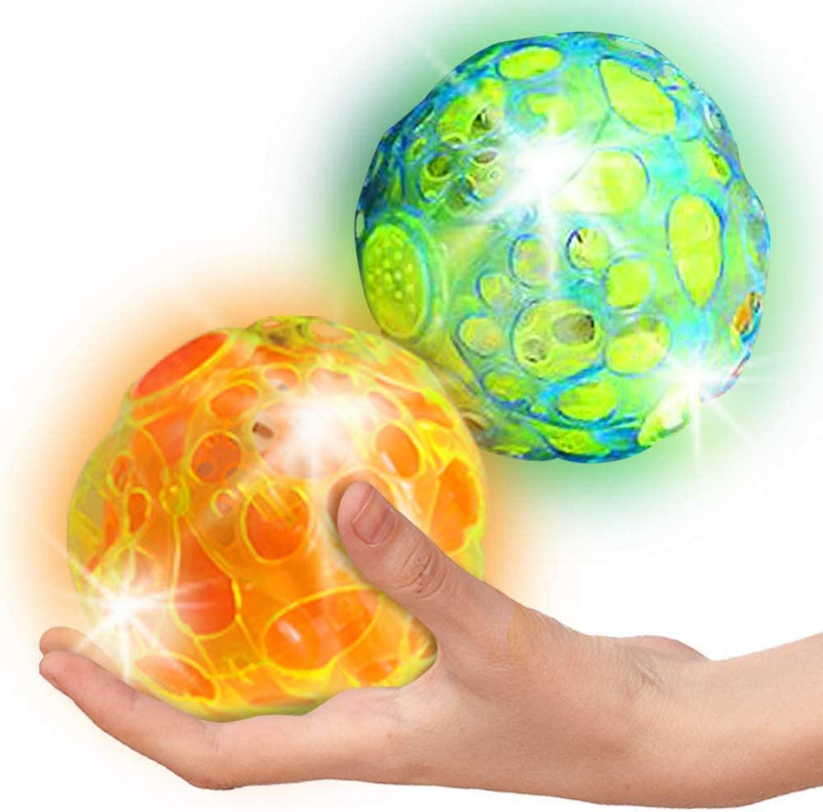 Light-Up Dancing Ball with Sound Effects, Set of 2, LED Vibrating and Singing Ball for Kids, LED Party Supplies for Birthdays and More, Best Gift and Party Favors for Boys and Girls