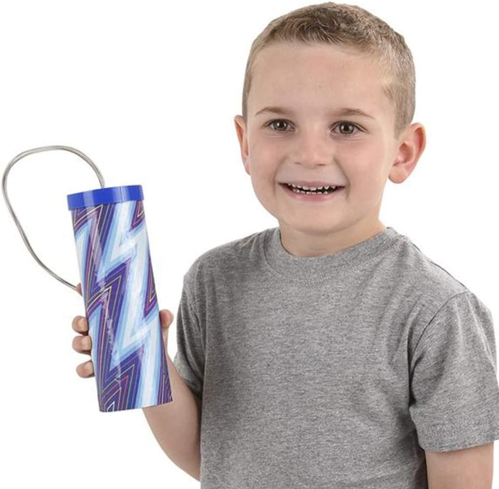 Thunder Can Tube, Noise Maker Toy for Kids, Noisemakers for Sports Events and Parties, Best Birthday Gift and Classroom Teacher Reward, Shake to Produce Cool Thunder Sounds