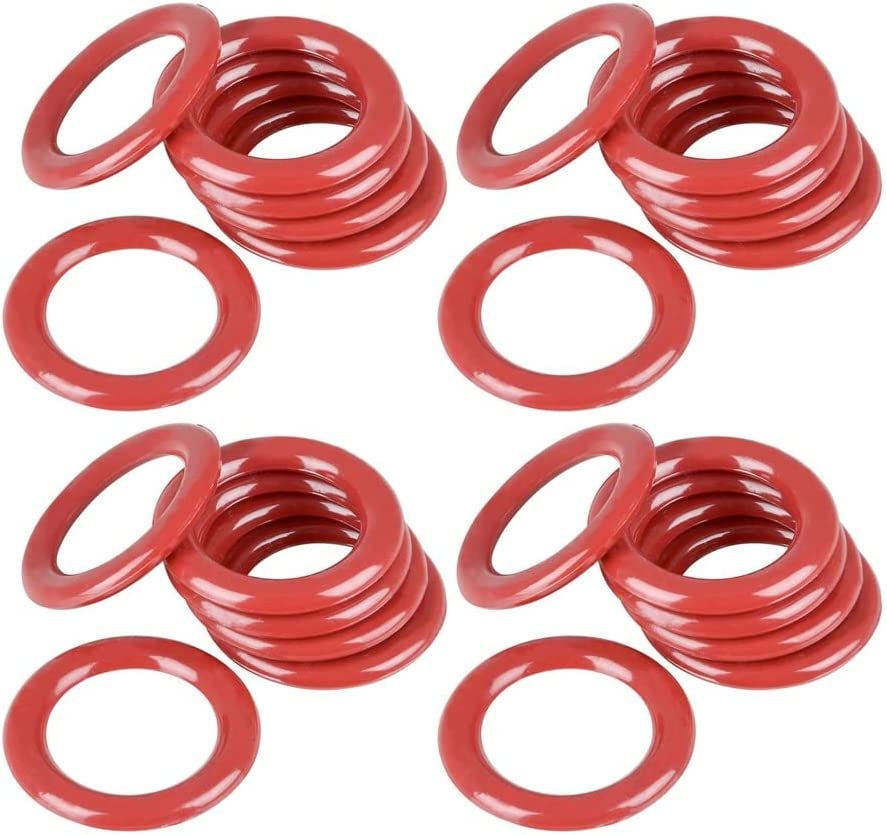 Plastic Carnival Rings - Pack of 24-2.5" Rings for Ring Toss - Fun Target Toys - Cool Homemade School and Carnival Party Favors