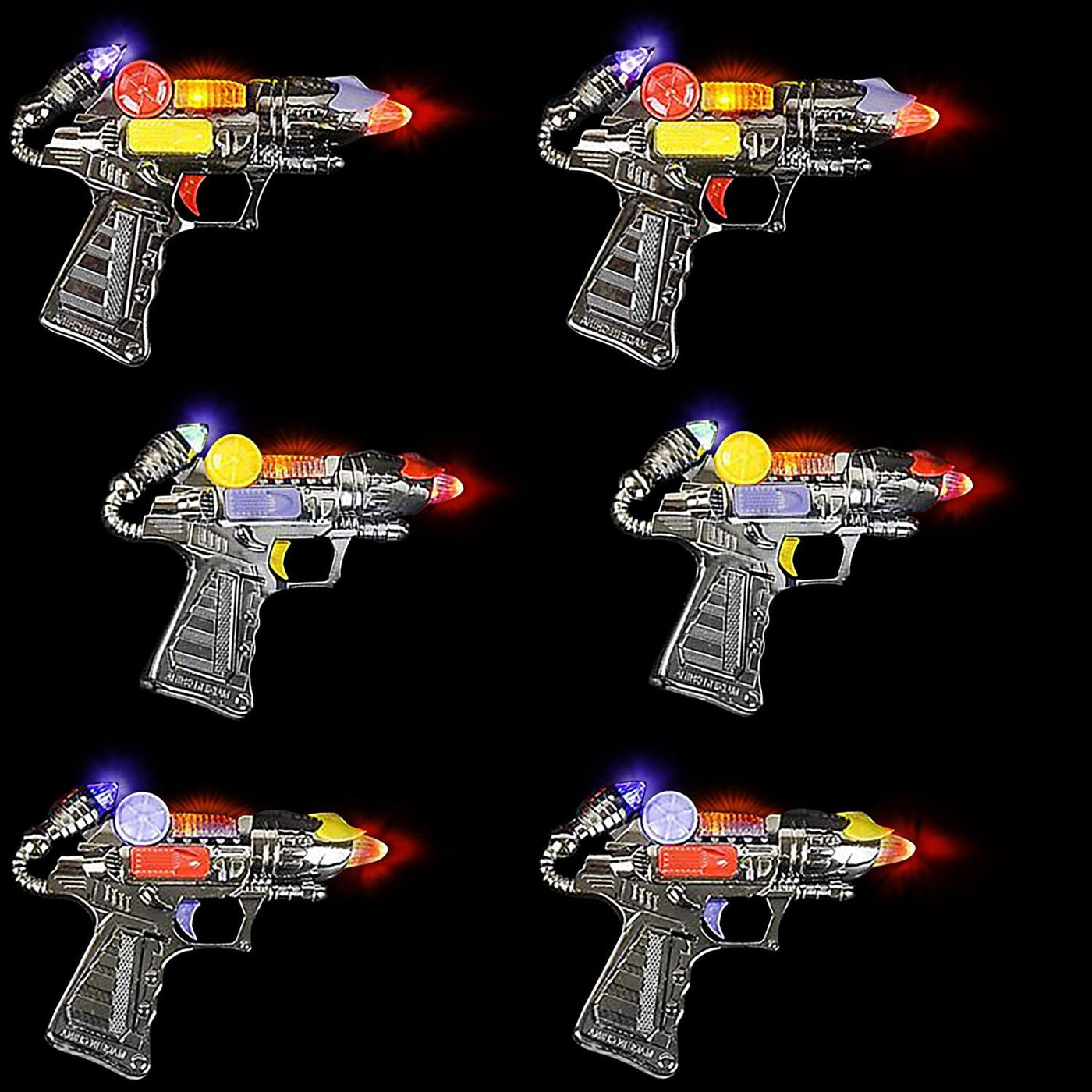 Hand-Gun Toy Set with Flashing Lights & Sounds