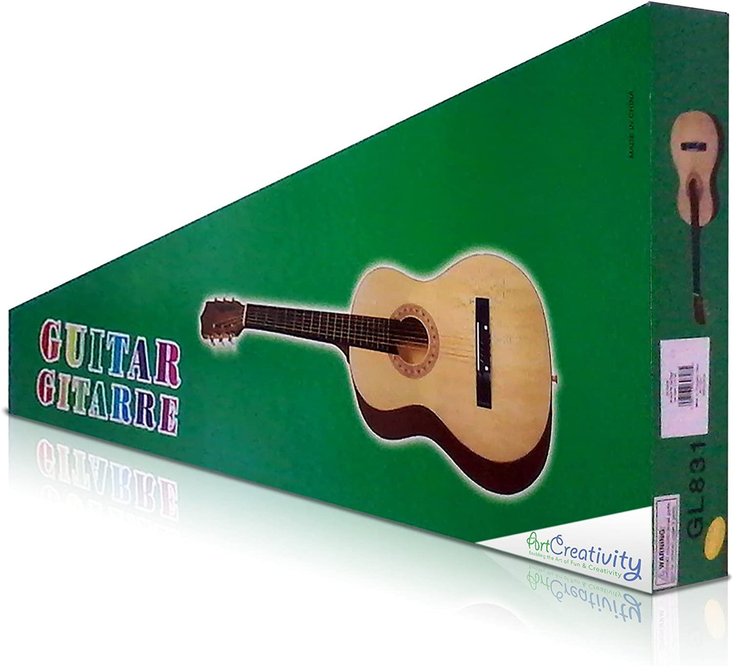 ArtCreativity Huge 6-String Acoustic Guitar - 38 Inches Tall - Colors May Vary - Amazing Gift Idea for Boys and Girls 12+