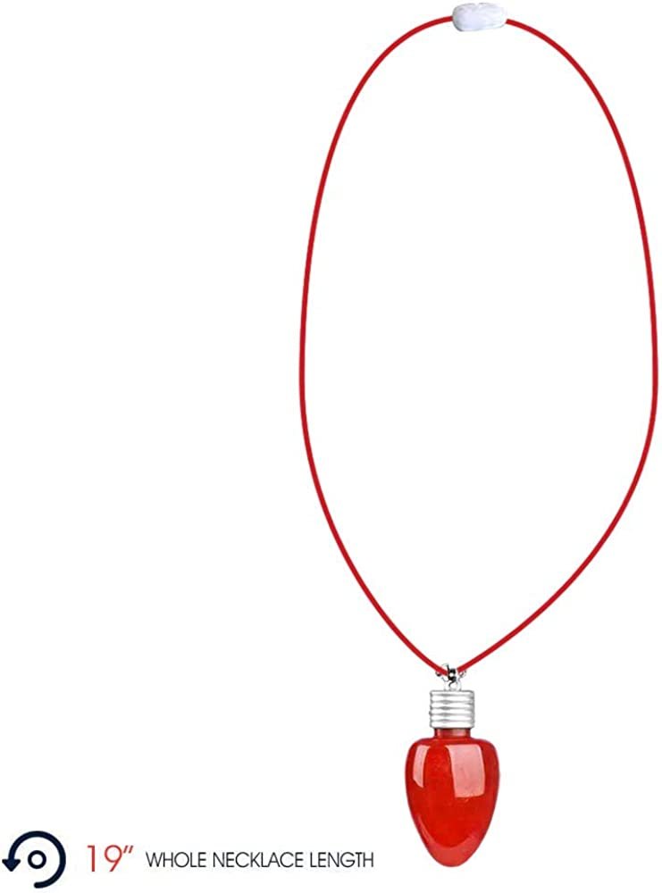 DM Merchandising Lotsa Lites CHRISTMAS Jumbo Light Up Necklace Plastic 1 pk  - Ace Hardware