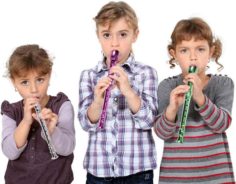 ArtCreativity 4.75 Inch Metal Kazoo - Set of 3 - Fun Humming Musical  Instrument for Kids and Adults - Durable Music Toys - Cool Birthday Favors,  Party