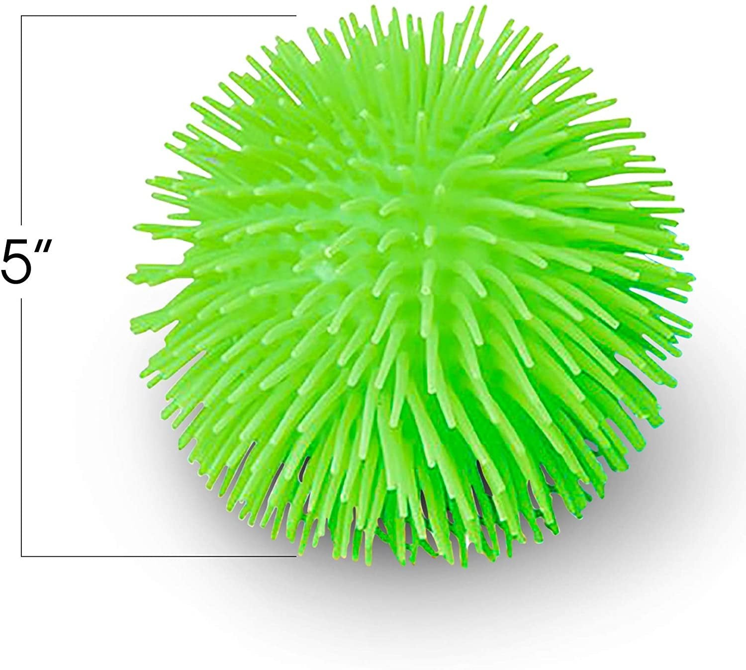 Puffer Balls - Pack of 12 - Spiky, Soft and Squeeze Stress Relief Balls for Kids and Adults - Calming Sensory Balls for Autistic Children, Birthday Party Favors for Boys and Girls