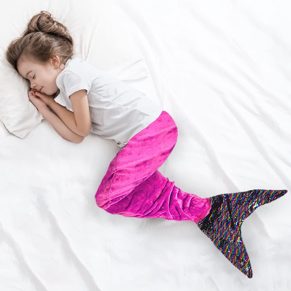 Mermaid cheap blanket kids