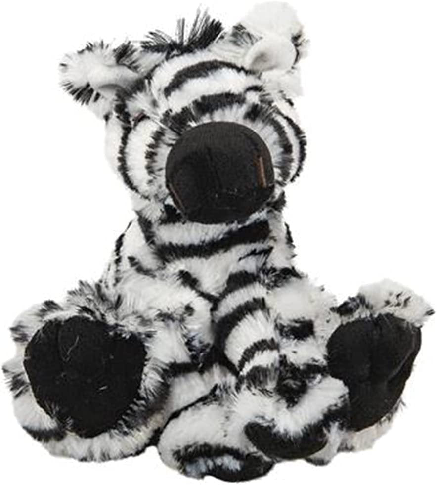 Plush Zebra, 1 PC, Soft Stuffed Zebra Toy for Kids, Cute Home and Nursery Animal Decorations, Zoo Party Prop, Best Birthday Idea, 6"es Tall