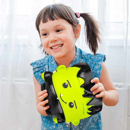 ArtCreativity Jumbo Squish Halloween Monster, 1 PC, Giant 10 Inch Slow Rise Stress Relief ZombieToy for Kids, Unique Halloween Party Decoration, Anxiety Relief Toy for ADHD, Great Gift Idea