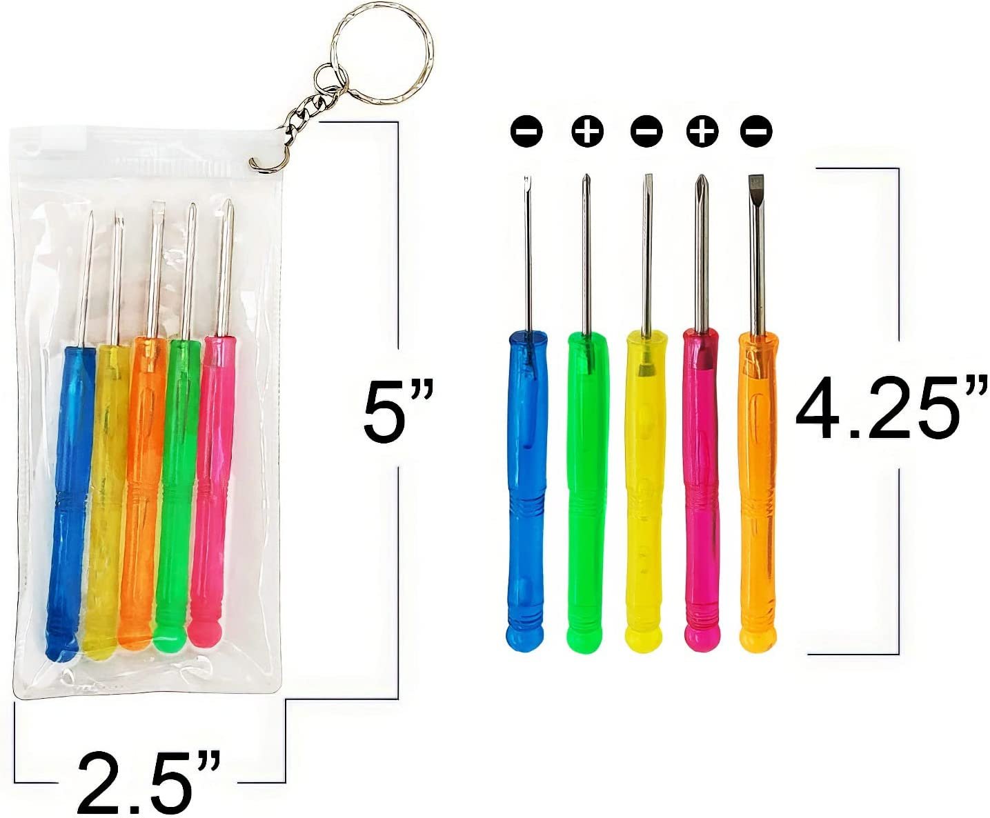 12 Pieces 1.5 Inch Tape Measure Keychains Functional Mini Tape Measures  with Stable Slide Lock Birthday Party Favors Goody Bag Fillers Prize