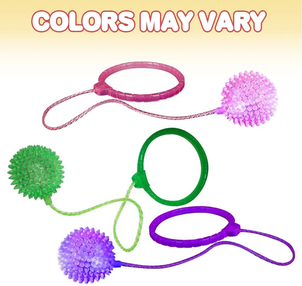 Palla Da Skip Alla Caviglia Per Bambini, Luce A LED, Per Saltare La - Foto 7