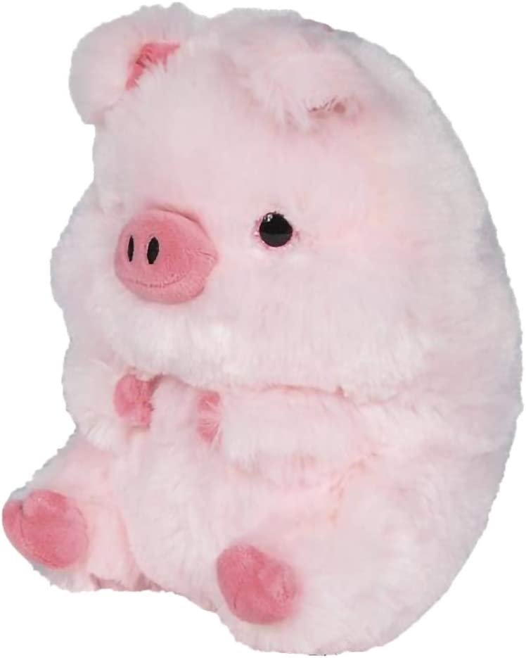 Belly Buddy Pig, 7" Plush Stuffed Pig, Super Soft & Cuddly, Cute Nursery Décor