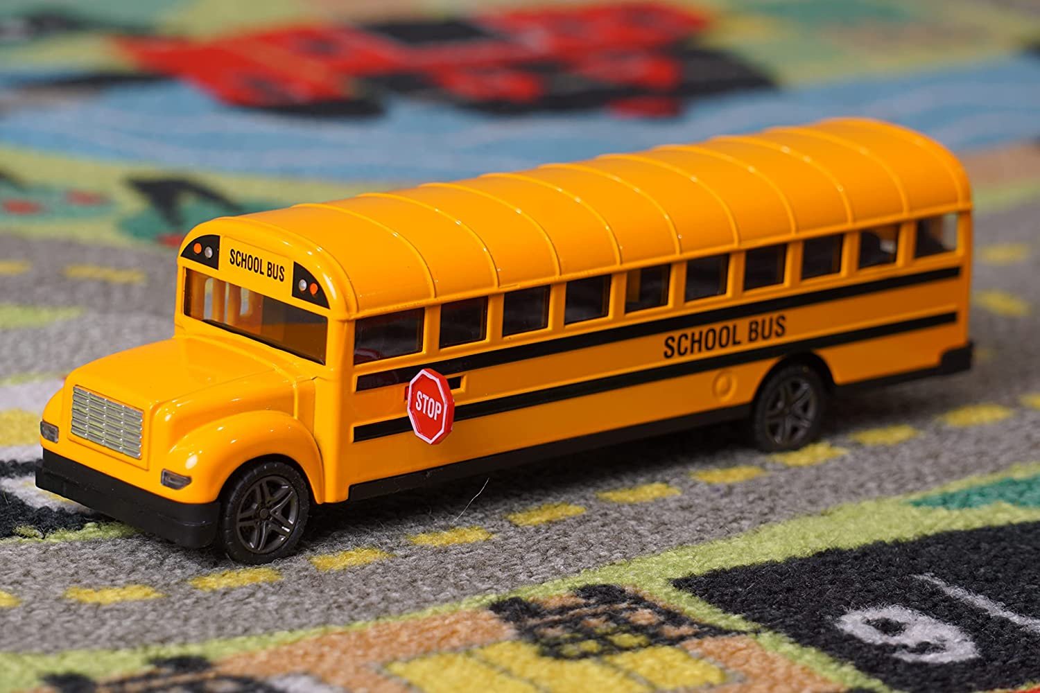 Toy yellow cheap school bus