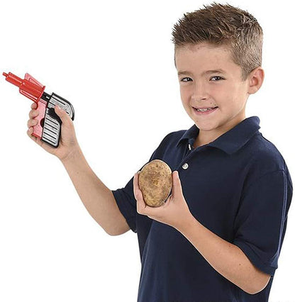 ArtCreativity Potato Gun for Kids, Set of 4, Cool Shooting Toys for Boys and Girls, Kid-Safe Spud Gun Pistol for Active Outdoor Fun, Best Christmas or Birthday Gift for Children, Unique Game Prize