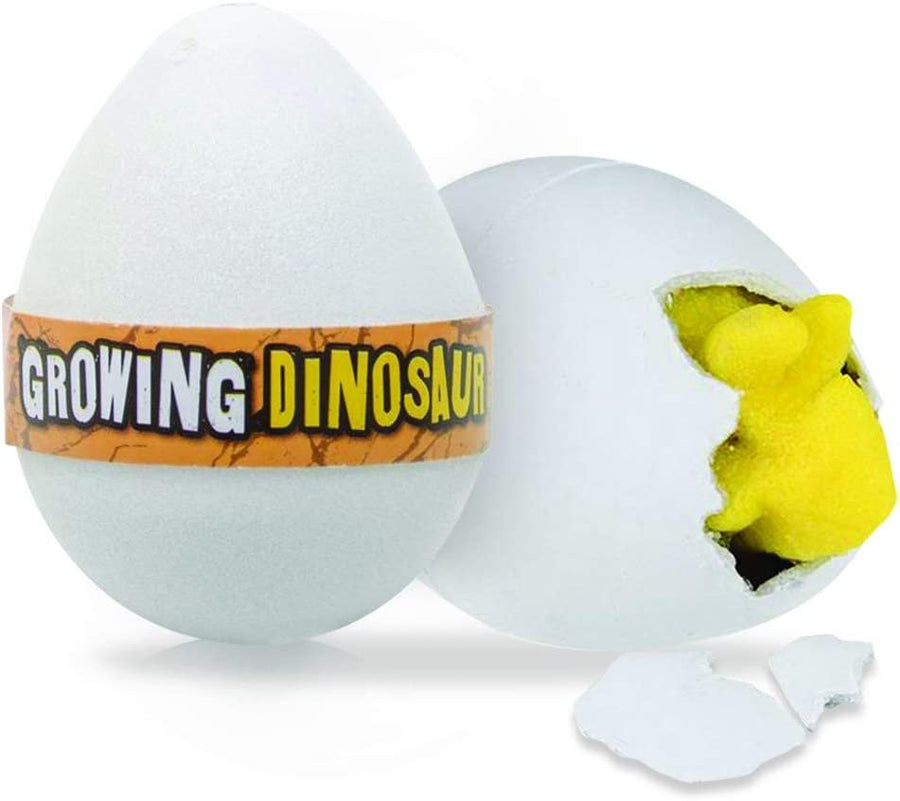 Growing Dinosaur Eggs, Set of 2, Hatching Dinosaur Toys for Boys and Girls, Dinosaur Birthday Party Favors for Kids, Science Educational Toys for Children, Fun Water Bathtub Toys