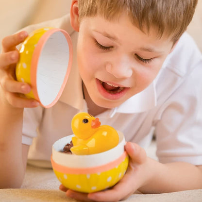 ArtCreativity Pull Back Duck Toys for Kids, Set of 12, Yellow Duckie Toys with Wheels and a Pullback Mechanism, Great as Animal Birthday Party Favors, Goodie Bag Fillers, and Carnival Party Supplies