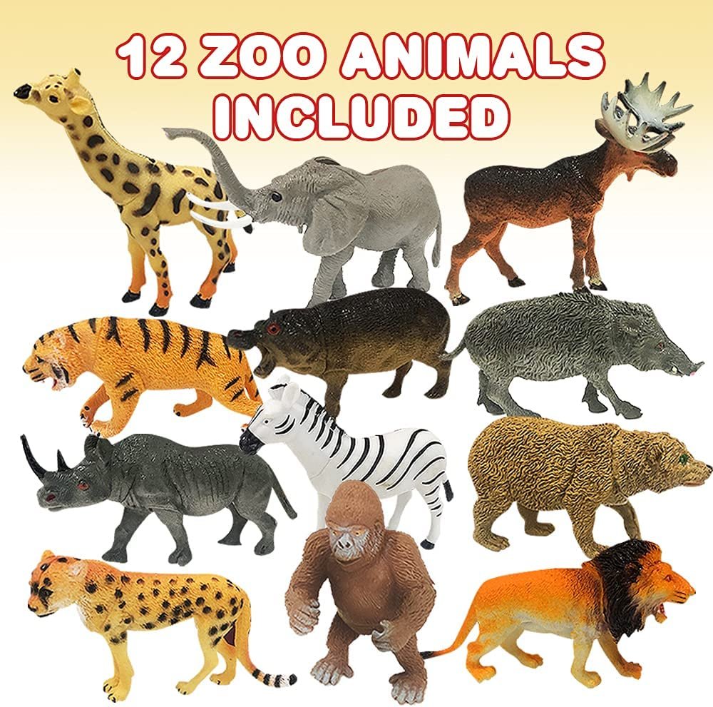 Kids best sale zoo set