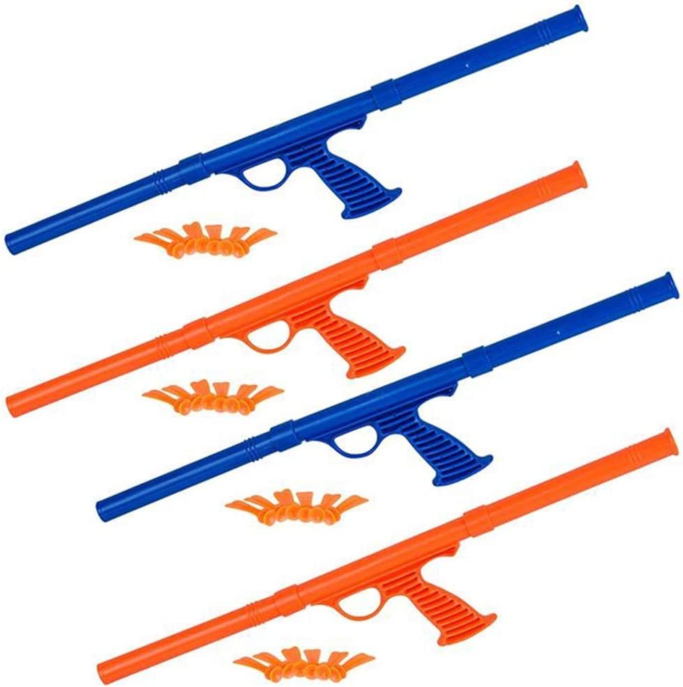 ArtCreativity Ninja Blow Dart Shooter, Set of 24 Blasters with 4 Dart Shooters, Ninja Toy Weapons for Kids, Fun Halloween Costume Accessories, Best Ninja Birthday Party Favors, Goodie Bag Fillers