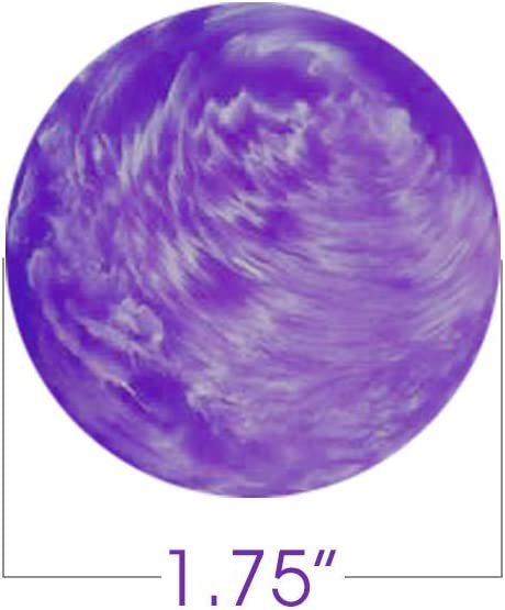Marble Bouncy Balls for Kids, Set of 30 Bouncing Balls in a Storage Bucket, Marbleized Look and Extra-High Bounce, Fun Assorted Colors, Birthday Party Favors, Goodie Bag Fillers