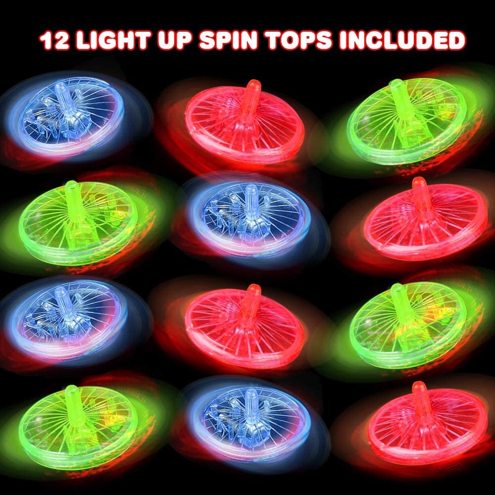 Spinning store light toy