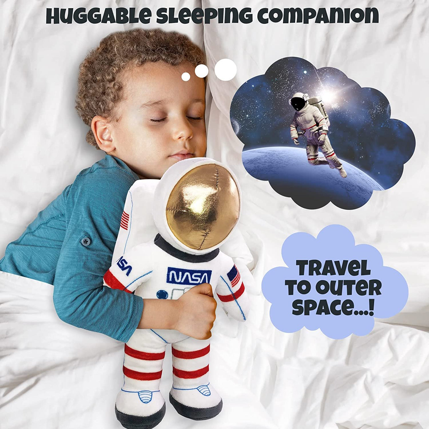 Cute Astronaut Space Buddy Plushie