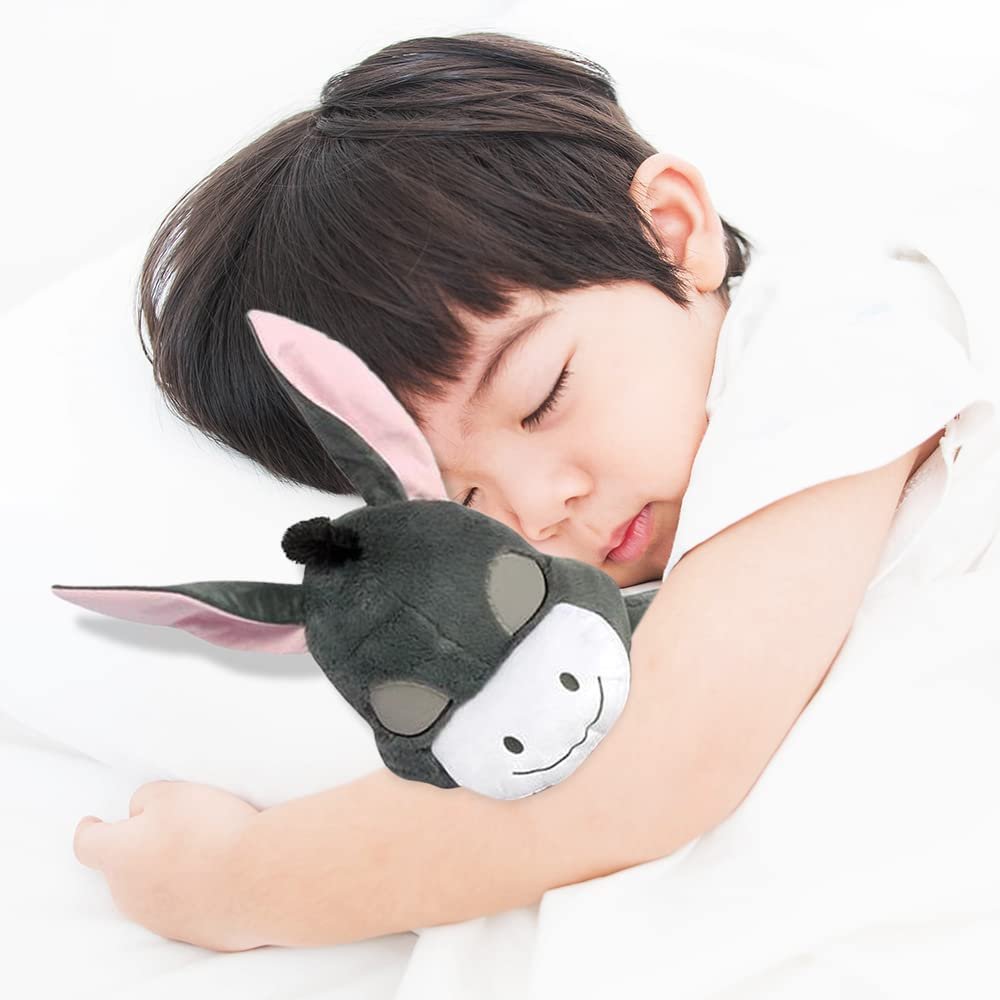 Dozy Pig and Donkey, Includes 1 Pig Stuffed Animal and 1 Donkey Stuffed Animal, Cute Plush Toys for Kids with an Adorable Sleepy Design, Great as Baby Nursery Decorations