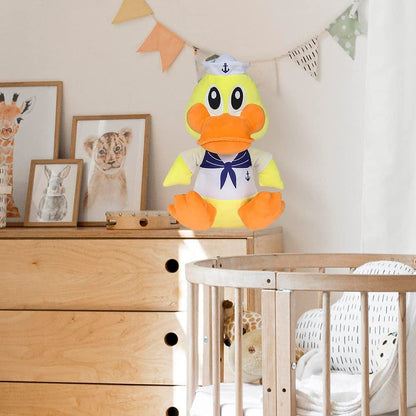 ArtCreativity Sailor Duck Plush Toy, 1PC, Super Cute and Huggable Stuffed Duck, Soft Plush Material, Cuddle Toys for Kids, Cute Nursery Décor, Perfect Living Room and Bedroom Décor