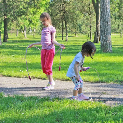 ArtCreativity 7ft Neon Jump Rope Set - 12 Pack - Vibrant Jumping Ropes for Kids - Durable PVC Skipping Ropes - Great Birthday Party Favors, Goodie Bag Fillers, Gift Idea for Boys and Girls