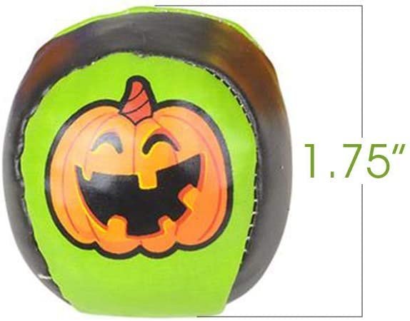 Jack-O-Lantern Juggling Balls Set for Beginners, Set of 3, Halloween Themed Juggle Ball Kit, Soft Easy Juggle Balls for Kids and Adults, Great for Halloween Celebrations