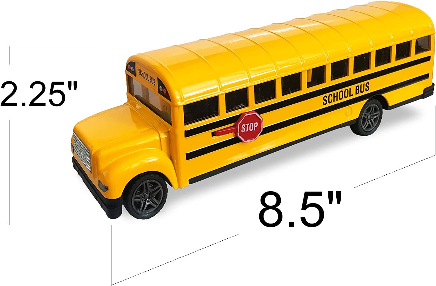 Metal school hot sale bus toy