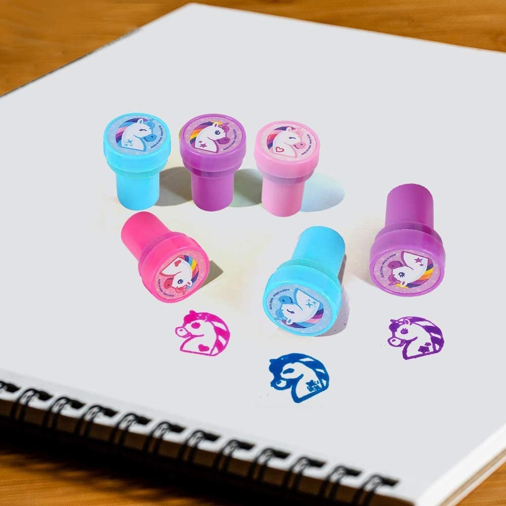 ArtCreativity Unicorn Stampers for Kids, Set of 24, Assorted Pre-Inked ·  Art Creativity