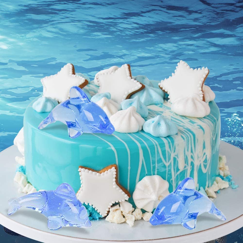 50 Dolphin Cake Design (Cake Idea) - October 2019 | Dolphin cakes, Dolphin  birthday cakes, Ocean birthday cakes