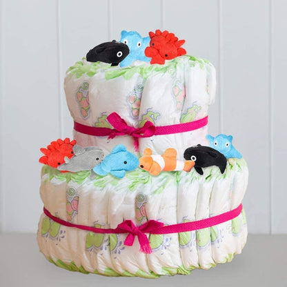 ArtCreativity Sea Life Plush Toys, Set of 24, Super-Soft Stuffed Animal Toys in Assorted Designs, Aquatic Birthday Party Favors for Kids, Cute Room Decorations, Unique Diaper Cake Toppers