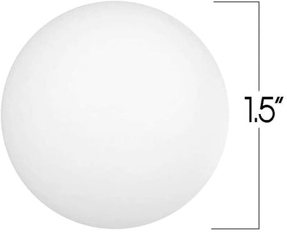 ArtCreativity White Ping Pong Balls - Pack of 12 - Mini 1.5 Inch Ping Pong Balls for Goldfish Game, Table Games, Fun Carnival Games Supplies for Kids, Parties