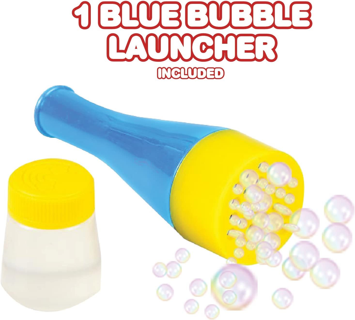 Mini Blizzard Bubble Blower Set by - Set of 4 Bubble Blasters with