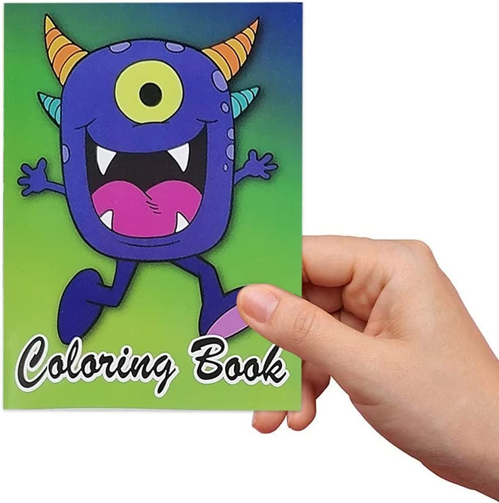 ArtCreativity Assorted Mini Coloring Books for Kids, Bulk Pack of