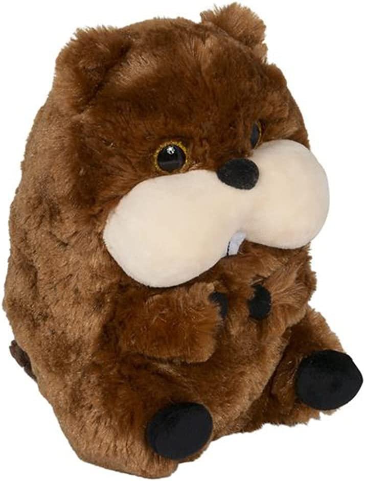 Belly Buddy Beaver, 8" Plush Stuffed Beaver, Super Soft and Cuddly Toy, Cute Nursery Décor, Best Gift for Baby Shower, Boys and Girls Ages 3+