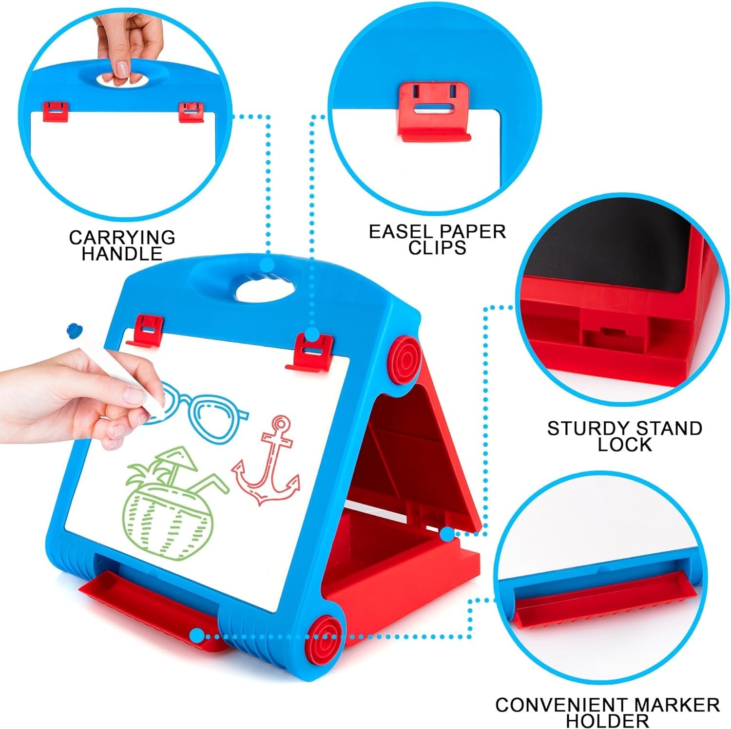 Easle/ dry erase board/ and challenge popular board