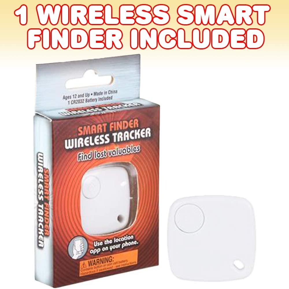 Wireless Key Finder Locator, 1PC, Smart Tracker Device with App and Remote Camera Shutter, Wi-Fi Anti-Lost Item Finder for Keys, Pets, Wallet, Kids, Luggage, Great Gift Idea