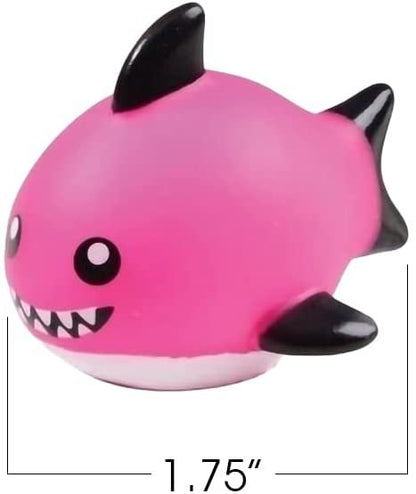ArtCreativity Baby Shark Finger Puppets, Set of 12, Finger Puppets for Kids in Assorted Colors, Fun Birthday Party Favors, Goodie Bag Fillers for Boys and Girls