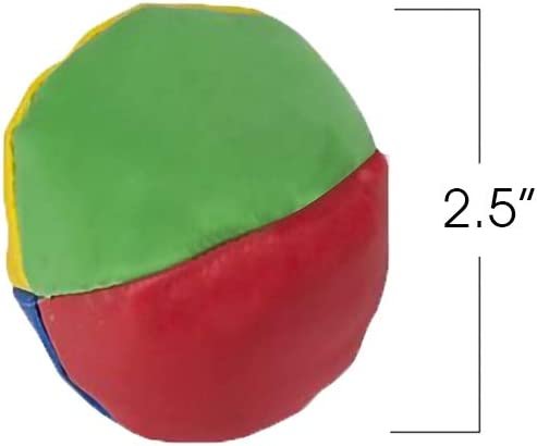 ArtCreativity Juggling Balls Set for Beginners, Set of 3, Durable Juggle Ball Kit, Soft Easy Juggle Balls for Kids - Multicolored