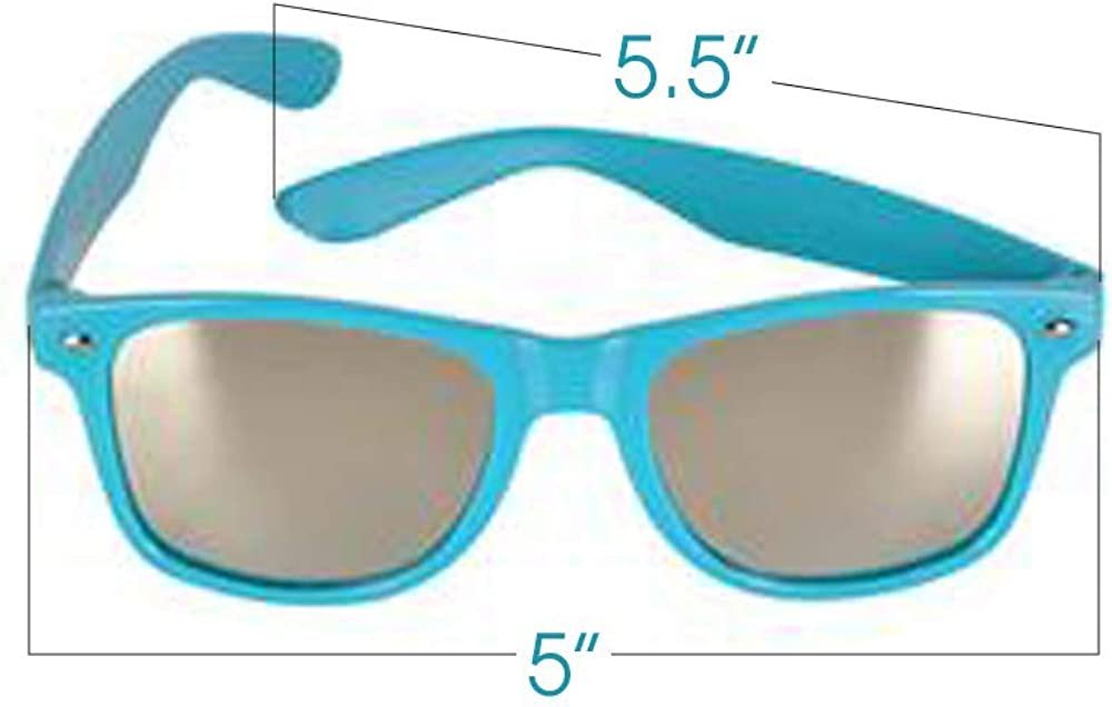 Light Up Retro Sunglasses, 1 Pair, LED Sunglasses with 3 Flashing