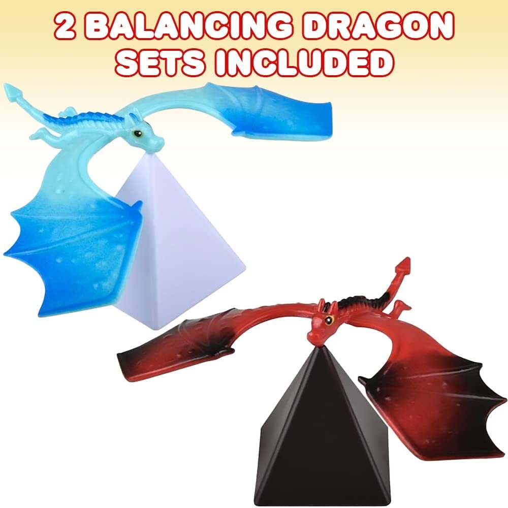 Balance Dragon Toys for Kids Set of 2 Balancing Dragon