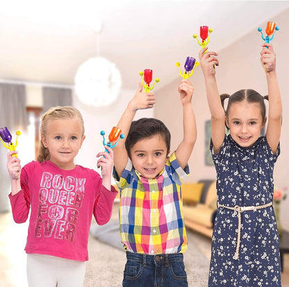 ArtCreativity Bell Clackers Noise Makers for Kids - Set of 12 - Click Clacks - Durable Plastic Noisemakers - Unique Birthday Party Favors for Kids, Colorful Goody Bag Fillers, Fun Stocking Stuffers