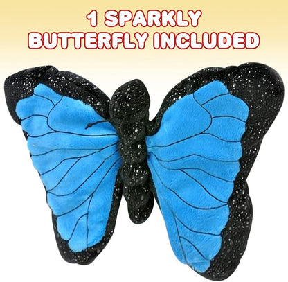 ArtCreativity Butterfly Plush Toy, 1 PC, Soft Stuffed Butterfly Toy for Kids, Cute Home and Nursery Animal Decorations, Garden Party Prop, Best Birthday Gift Idea, 13 Inches Wide